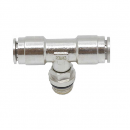 Тройник цанговый T-образный с резьбой PRBTO-3/8-8 Pemaks