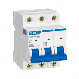 Авт. выкл. NXB-63S 3P 6А 4,5кА х-ка D (R)