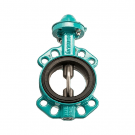 Дисковый затвор BVF-S-350-N (ДУ350, NBR, диск. нерж. сталь)